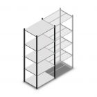 Fachbodenregal Medium Duty 2200x850x600mm (hxbxt) 5 Ebenen anthrazit Anfangsregal