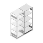 Fachbodenregal Heavy Duty 2000x750x600 mm (HxBxT) 5 Ebenen 150 kg Anbauregal