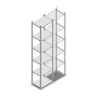 Fachbodenregal Light Duty 2500x550x400 mm (HxBxT) 6 Ebenen Grundregal