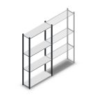 Fachbodenregal Medium Duty 2000x1000x300 mm (hxbxt) 4 Ebenen anthrazit Anfangsregal