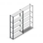 Fachbodenregal Medium Duty 2000x1000x300 mm (hxbxt) 5 Ebenen anthrazit Anfangsregal