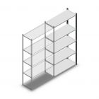 Medium Duty Fachbodenregal 2000x1000x400 mm (hxbxt) 5 Ebenen anthrazit Anbauregal