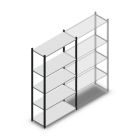 Fachbodenregal Medium Duty 2000x1000x400 mm (hxbxt) 5 Ebenen anthrazit Anfangsregal