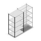 Fachbodenregal Medium Duty 2000x1000x700 mm (hxbxt) 5 Ebenen anthrazit Anfangsregal