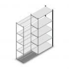 Fachbodenregal Medium Duty 2200x1000x800 mm (hxbxt) 5 Ebenen anthrazit Anbauregal