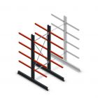 Medium Kragarmregal doppelseitig 2500x1000x800 mm (hxbxt) 4 Ebenen Anfangsregal