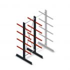 Medium Kragarmregal doppelseitig 3000x1000x600 mm (hxbxt) 4 Ebenen Anfangsregal