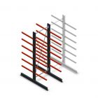 Medium Kragarmregal doppelseitig 3000x1000x800 mm (hxbxt) 6 Ebenen Anfangsregal