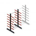 Medium Kragarmregal doppelseitig 3000x1500x600 mm (hxbxt) 6 Ebenen Anfangsregal