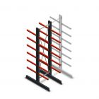 Medium Kragarmregal doppelseitig 3000x750x600 mm (hxbxt) 6 Ebenen Anfangsregal