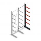 Medium Kragarmregal einseitig 3000x1000x600 mm (hxbxt) 5 Ebenen Anbauregal