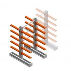 Medium Kragarmregal IT doppelseitig 1990x1000x600 mm (hxbxt) 5 Ebenen Anfangsregal