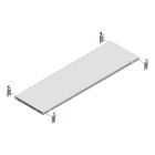 Ebene Fachboden HD 150kg 1000x300mm (bxt)