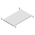 Ebene Fachboden HD 150kg 1000x600mm (bxt)