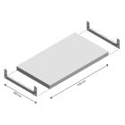Ebene Fachboden Light Duty 550x300mm (bxt)