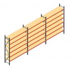 Vorteilsreihe gebrauchte AR Weitspannregale 3000x7408x600 mm (hxbxt) 6 Ebenen