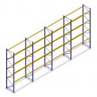 Vorteilsreihe gebrauchte Esmena Palettenregal 5250x11300x1100mm (hxbxt) 4 Ebenen