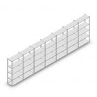 Vorteilsreihe Fachbodenregal Light Duty 2000x7000x400 mm (hxbxt) 5 Ebenen