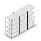 Vorteilsreihe Fachbodenregal Medium Duty 2000x3000x800 mm (HxBxT) 5 Ebenen anthrazit