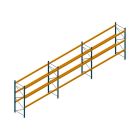 Vorteilsreihe Gebrauchtes JH MPB Palettenregal 4000x11200x1100 mm (HxBxT) 3 Ebenen