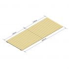 Geschlossener Fichtenholz-Steg Ebene 2700x1100 mm