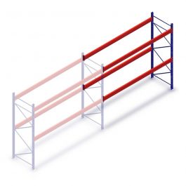 Gebrauchtes Esmena Palettenregal 2700x2700x1100mm (hxbxt) 2 Ebenen ...