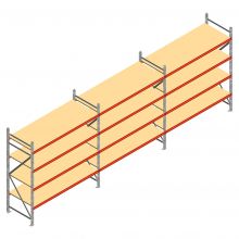 Vorteilsreihe Weitspannregal AR 2250x5030x900 mm (hxbxt) 4 Ebenen