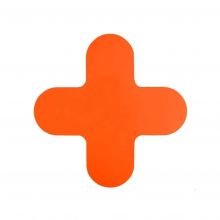 Vloermarkering X-stuk 290x290mm Oranje