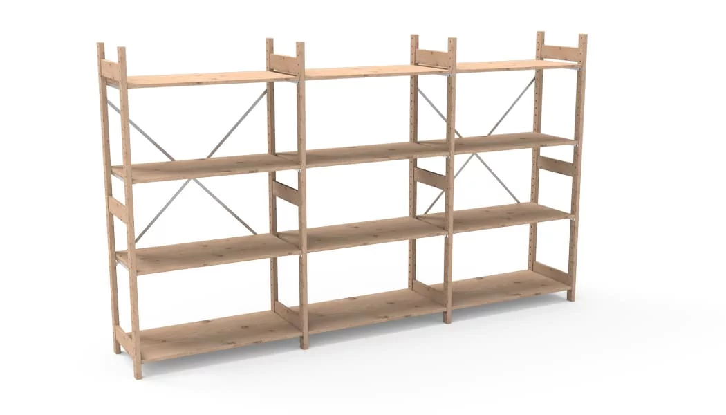 Holzfachbodenregal BT Combi