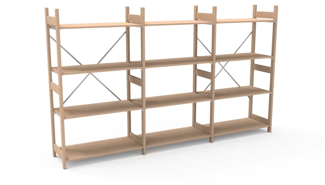 Holzfachbodenregal BT Euro