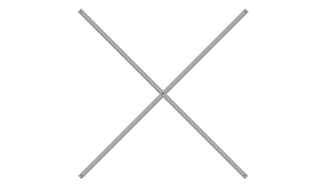 Kreuzstreben Light Duty Fachbodenregal