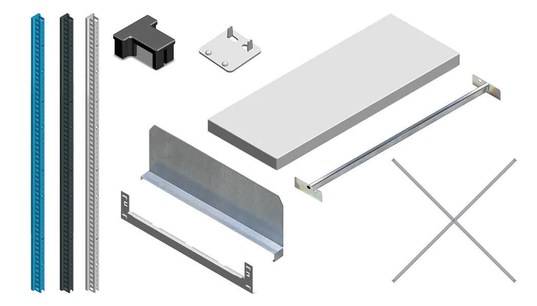 Medium Duty Fachbodenregal Einzelteile Medium Duty Fachbodenregal Einzelteile