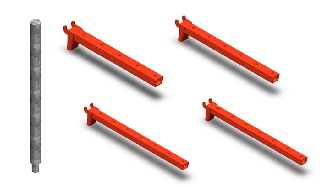 Medium Kragarmregal BR Teile Medium Kragarmregal BR Teile