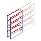 Gebrauchtes Armes Palettenregal 4900x2700x1100 mm (HxBxT) 4 Ebenen Grundregal