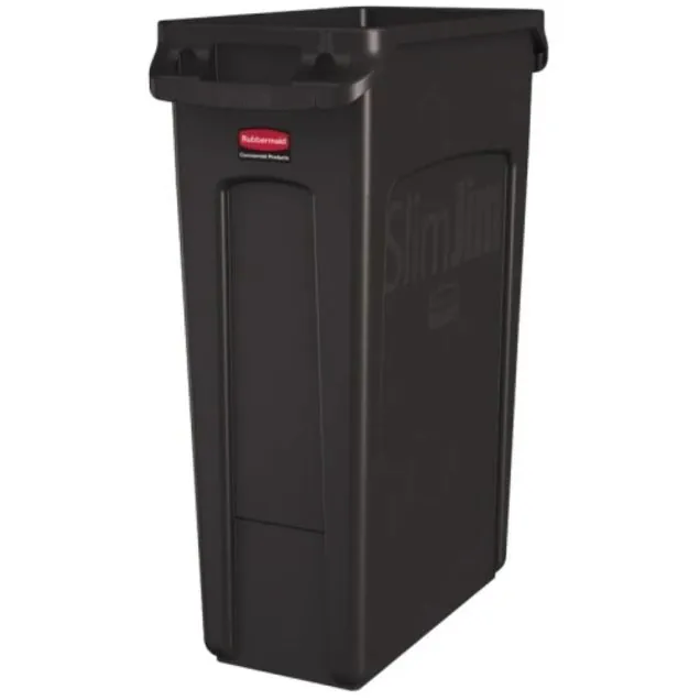 Slim Jim Container mit Luftschlitzen 87 Liter Braun