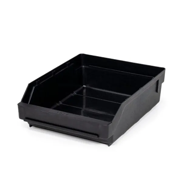 Lagerbehälter 3024 Schwarz (ESD) 300x240x95mm (HxBxT)