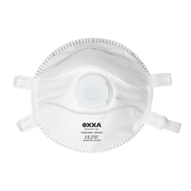 OXXA Essential Atemschutzmaske Taivas 6340 FFP3 NR D mit Ausatemventil