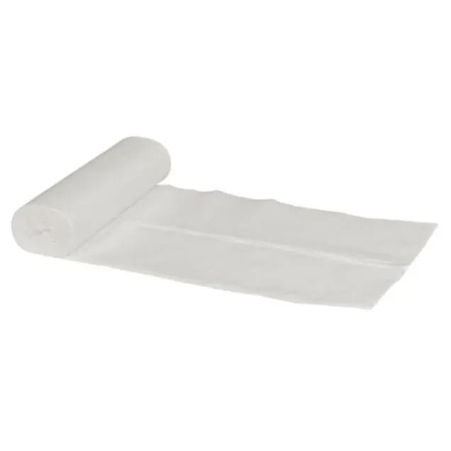 Abfallsäcke 40L 550x800x0.32mm Weiß - Rolle von 10 Säcken