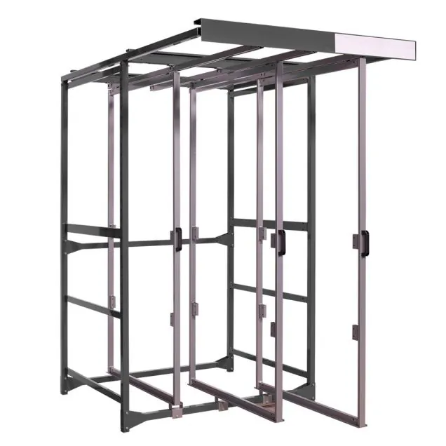 Toolpanel-Standgestell mit 3 Rahmen exklusiv Paneele