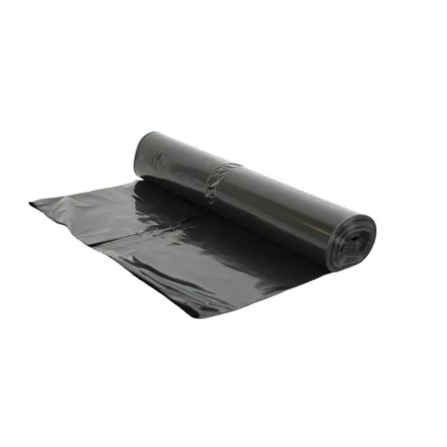 Abfallsäcke 60L 600x800x0.2mm Schwarz - Rolle von 20 Säcken