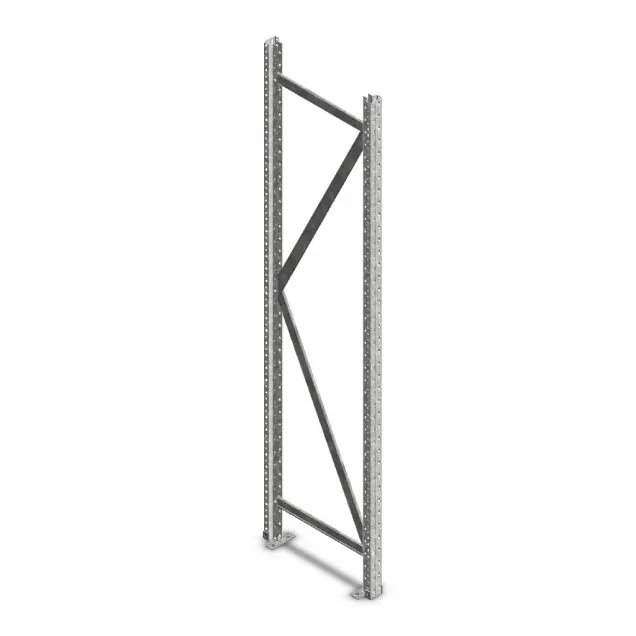 Rahmen AR Weitspannregal 2000x500 mm (HxT) verzinkt