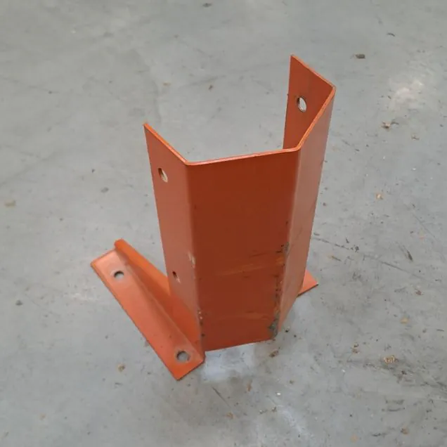 Gebrauchte Ständerschutz Mecalux 400x180 mm orange