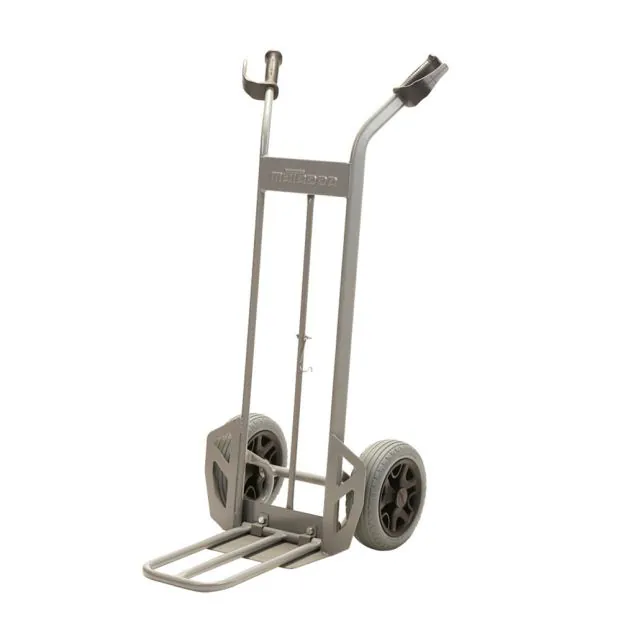 Stahl-Sackkarre Matador M-NST400-CT 200 kg 1150 mm mit fester und aufklappbarer Ladezunge