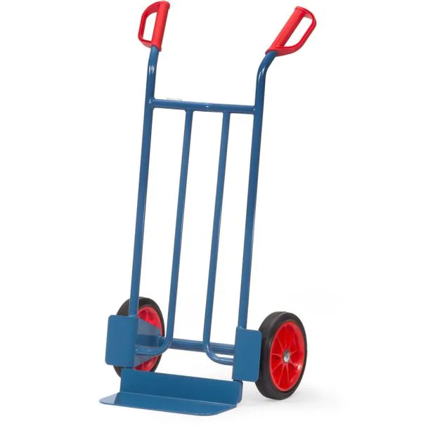 Stahl-Sackkarre 250 kg 1150 mm mit Rollen aus Vollgummi