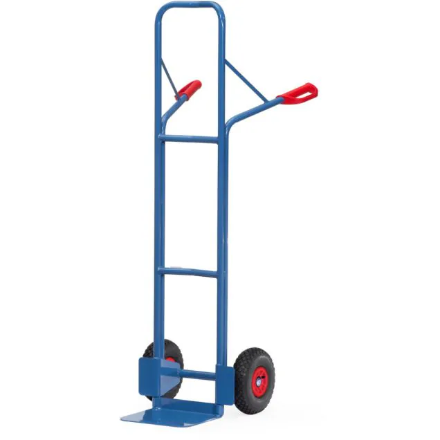 Stahl-Sackkarre 300 kg 1600 mm mit Luftreifen