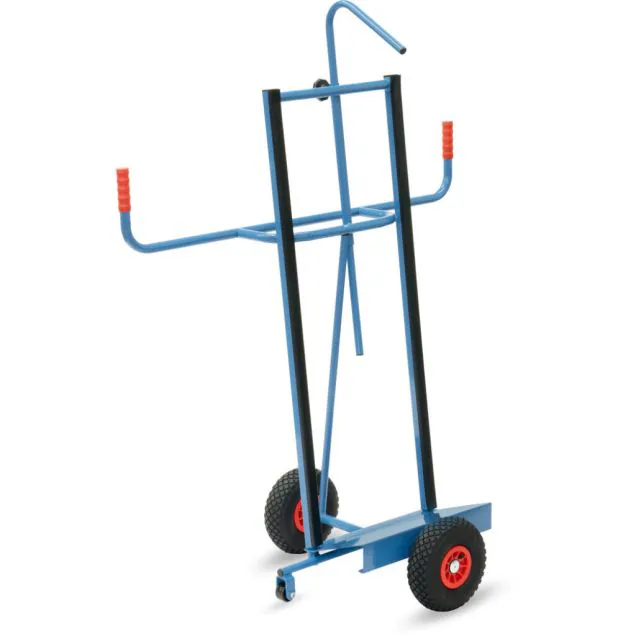 Plattenwagen 350 kg 1460 mm mit Luftreifen, Profilgummi und Fallsicherung