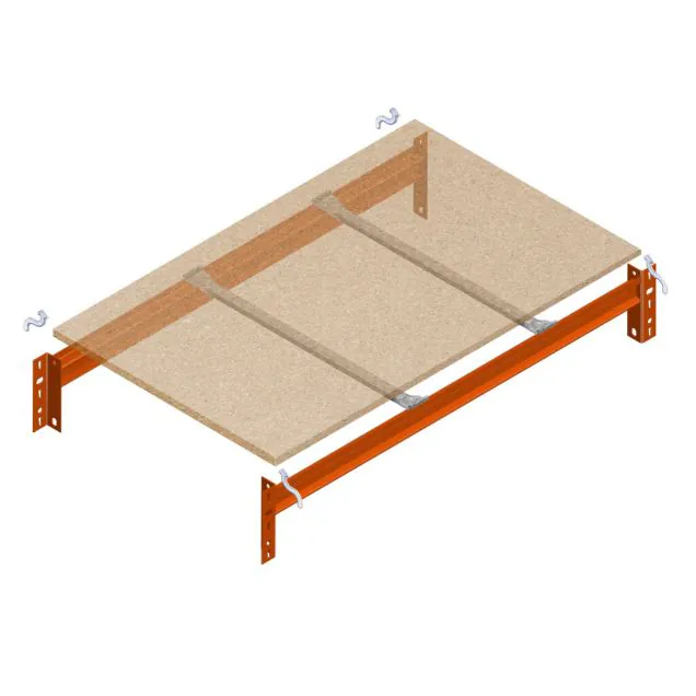 Ebene AR Weitspannregal 1610x1000mm (HxBxT)