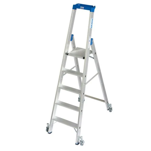 Industrietreppe Krause fahrbar 5 Stufen 1200mm