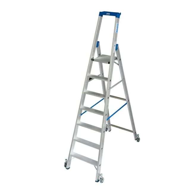 Industrietreppe Krause fahrbar 7 Stufen 1650mm