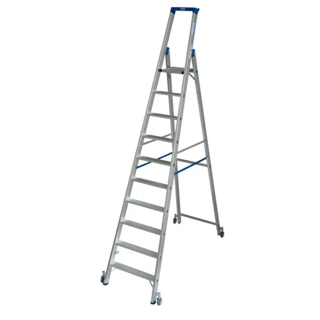 Industrietreppe Krause fahrbar 10 Stufen 2350mm